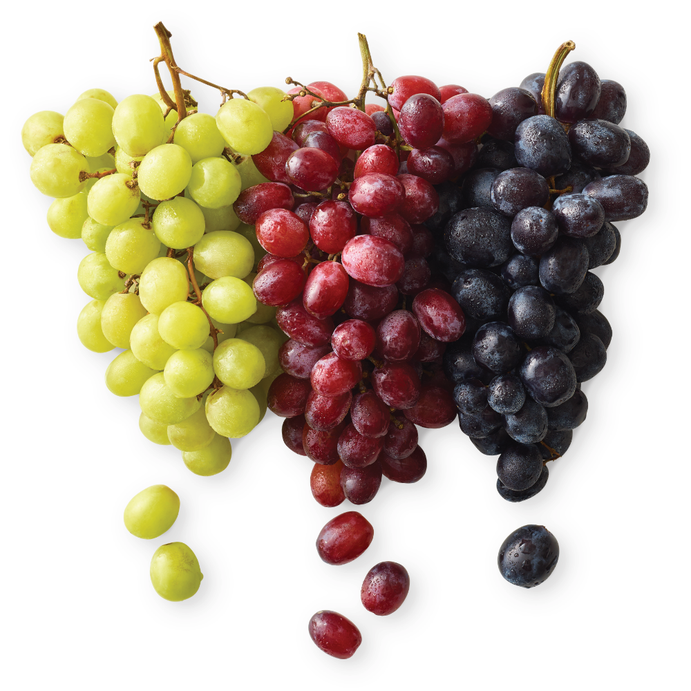 Red, White or Black Seedless Grapes