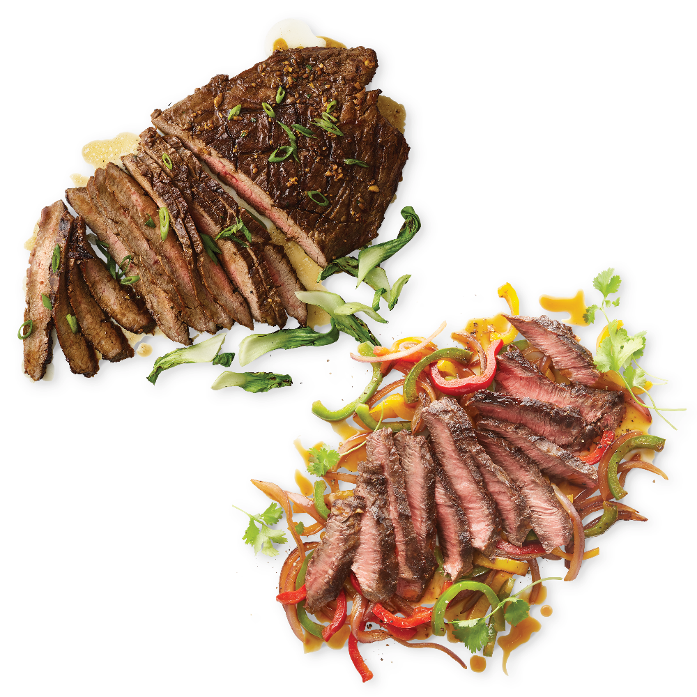 Boneless Flat Iron or Flank Steaks