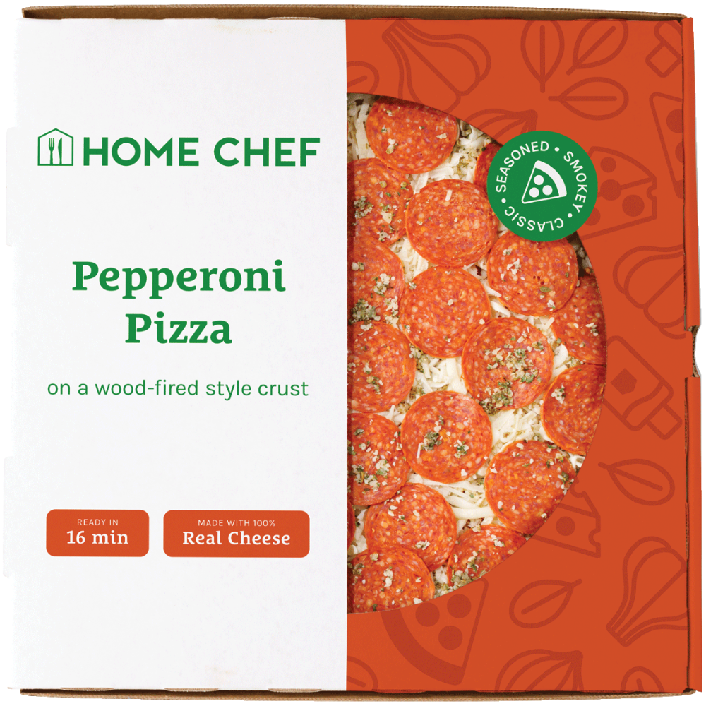 Home Chef Pepperoni Pizza