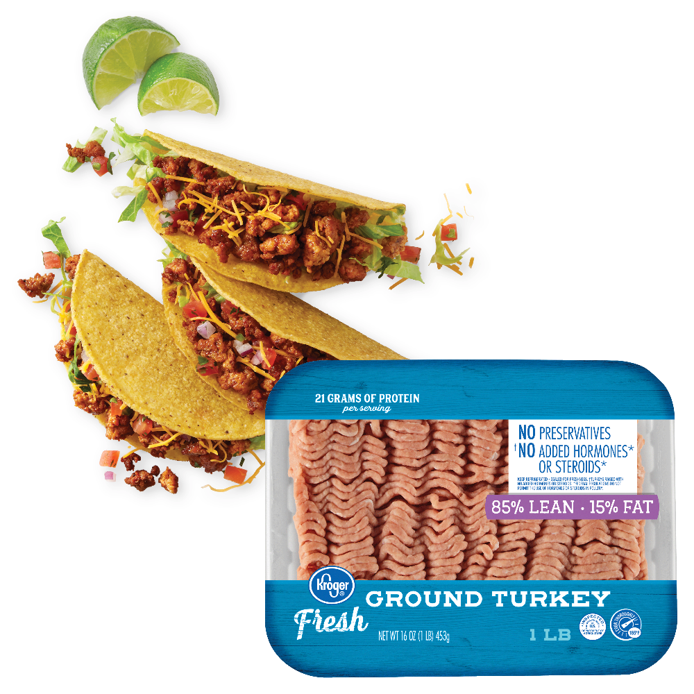 Fresh Kroger 85% Lean Ground Turkey