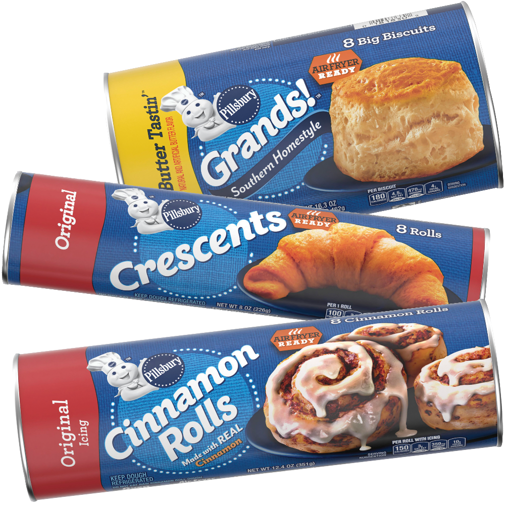 Pillsbury Grands Biscuits, Crescents or Cinnamon Rolls