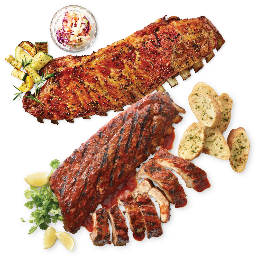 Pork Back Ribs or St. Louis Style Ribs