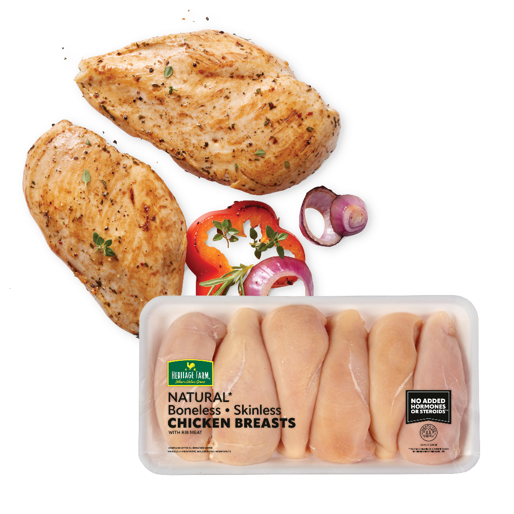 Fresh Heritage Farm Boneless Chicken Breasts