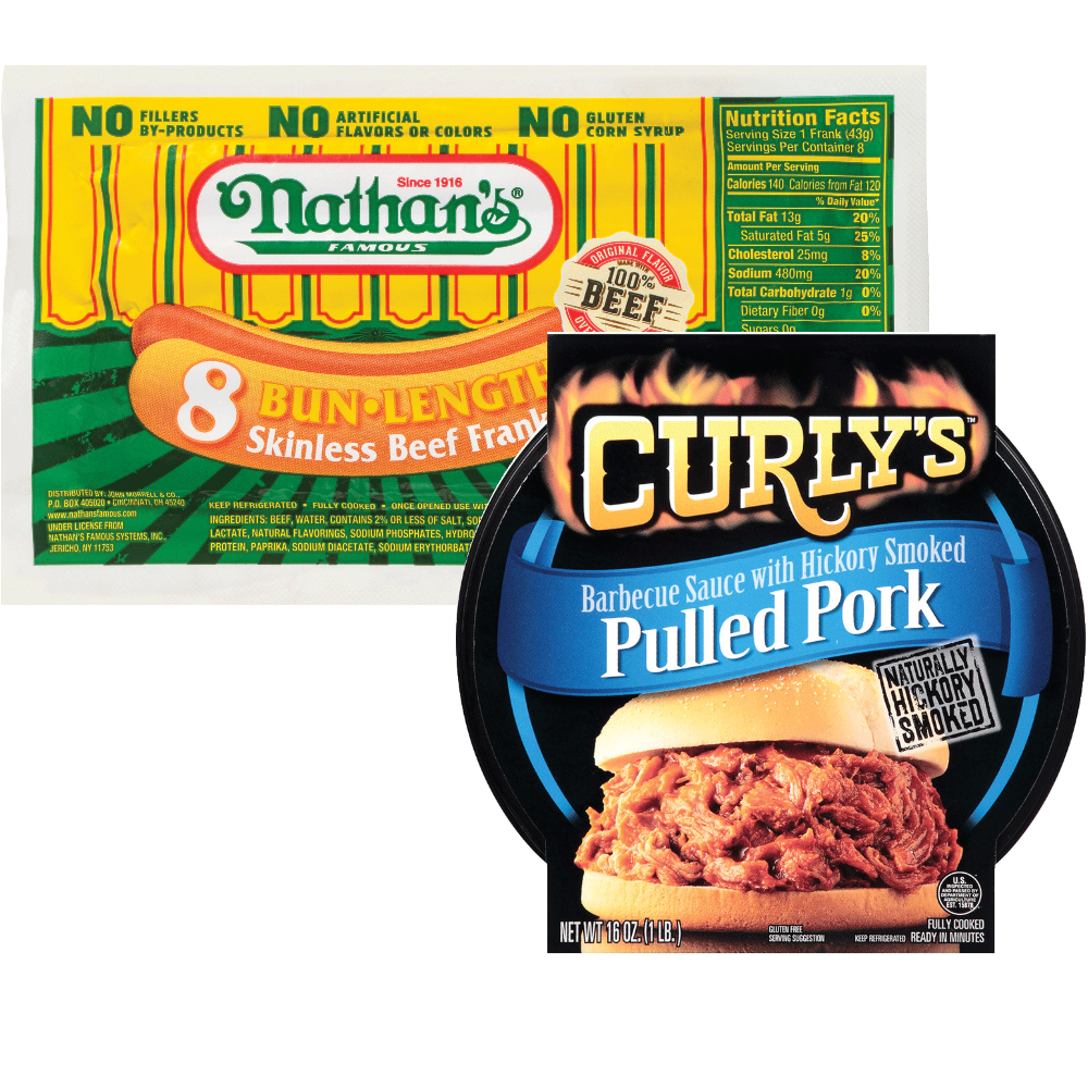 Nathan's Beef Hot Dogs
