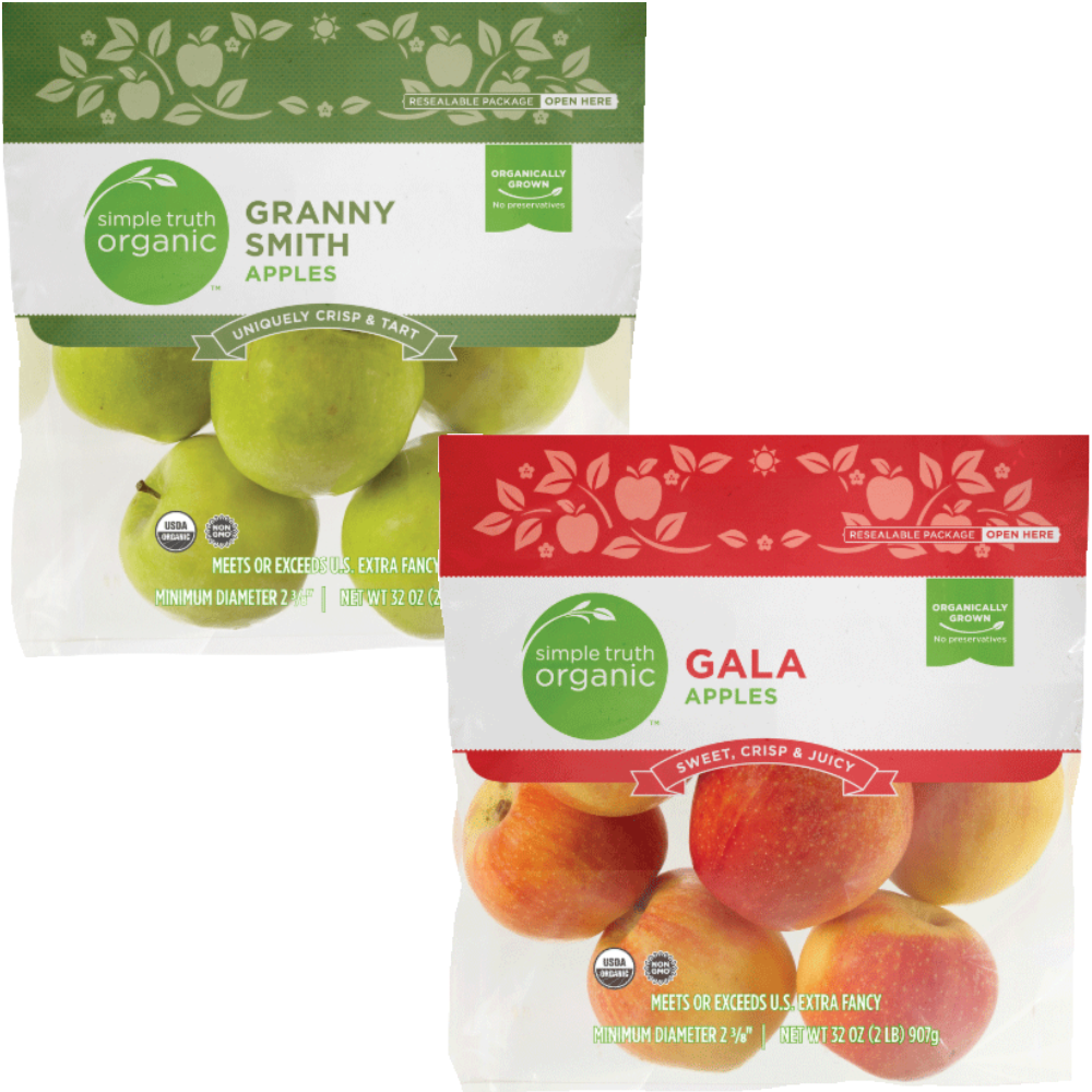 Simple Truth Organic Gala, Fuji or Granny Smith Apples