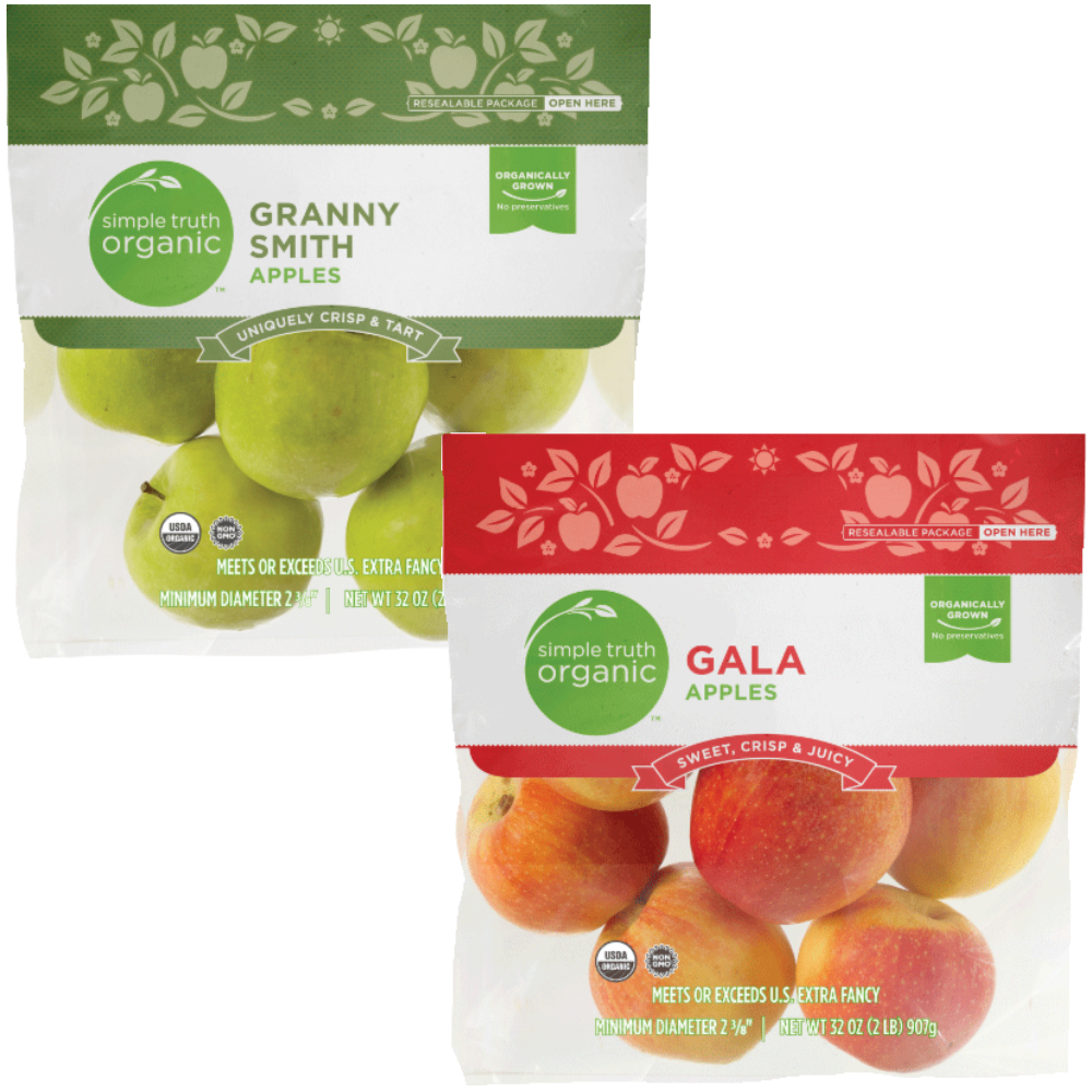 Simple Truth Organic Gala, Fuji or Granny Smith Apples