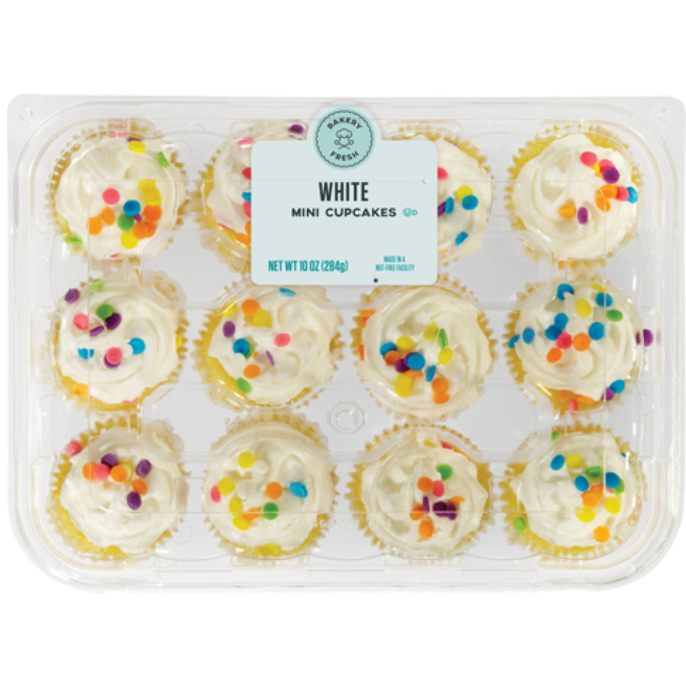Mini Vanilla Cupcakes