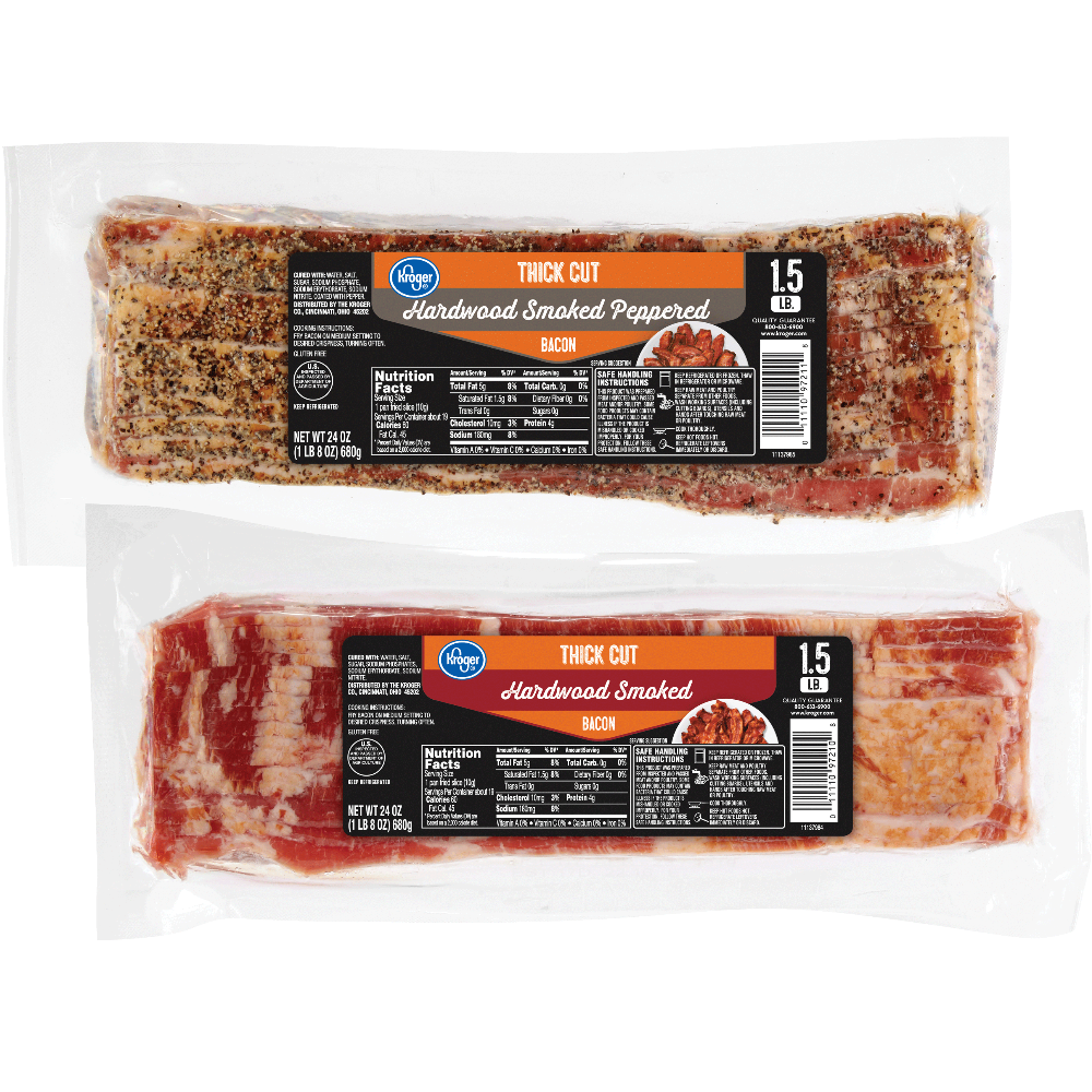 Kroger Thick Cut Bacon