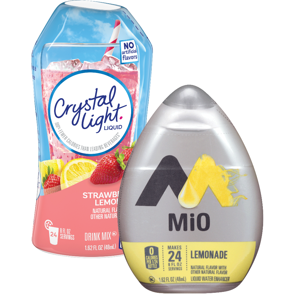 Mio or Crystal Light Water Enhancer
