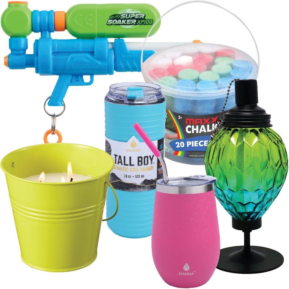 Summer Tabletop, Décor, Summer Toys and more