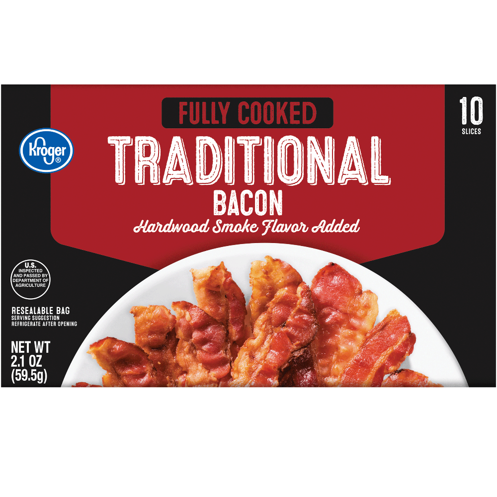 Kroger Fully Cooked Bacon
