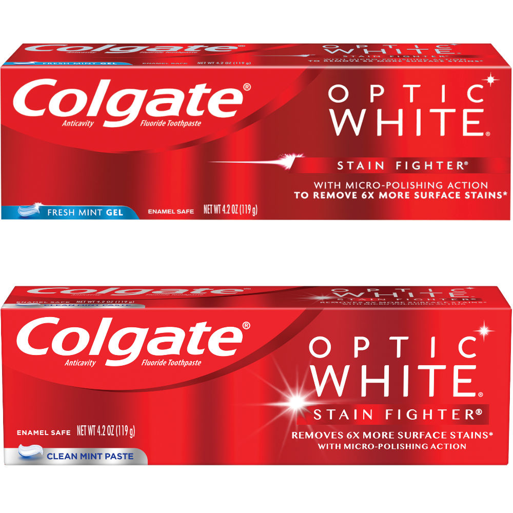 Colgate Optic White Stain Fighter Toothpaste