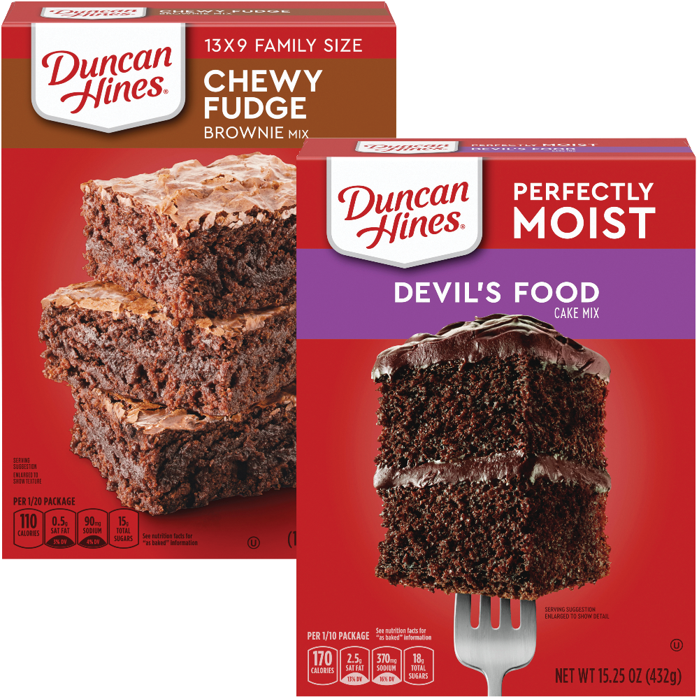 Duncan Hines Cake or Brownie Mix