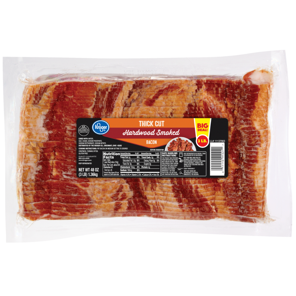 Kroger Thick Cut Bacon