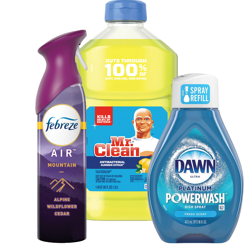 Dawn Powerwash Refills or EZ-Squeeze Dish Washing Soap