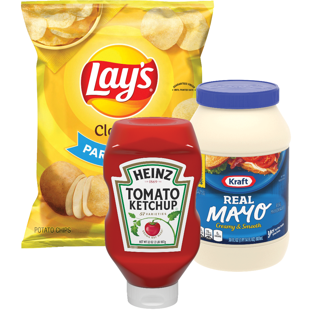 Lay's Party Size Potato or Kettle Cooked Potato Chips