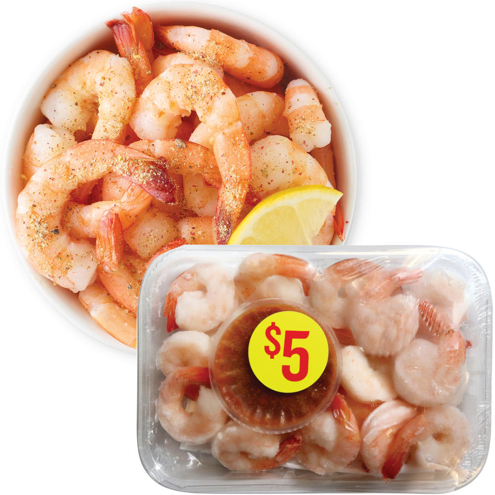 Grab & Go Cooked Shrimp Bowl
