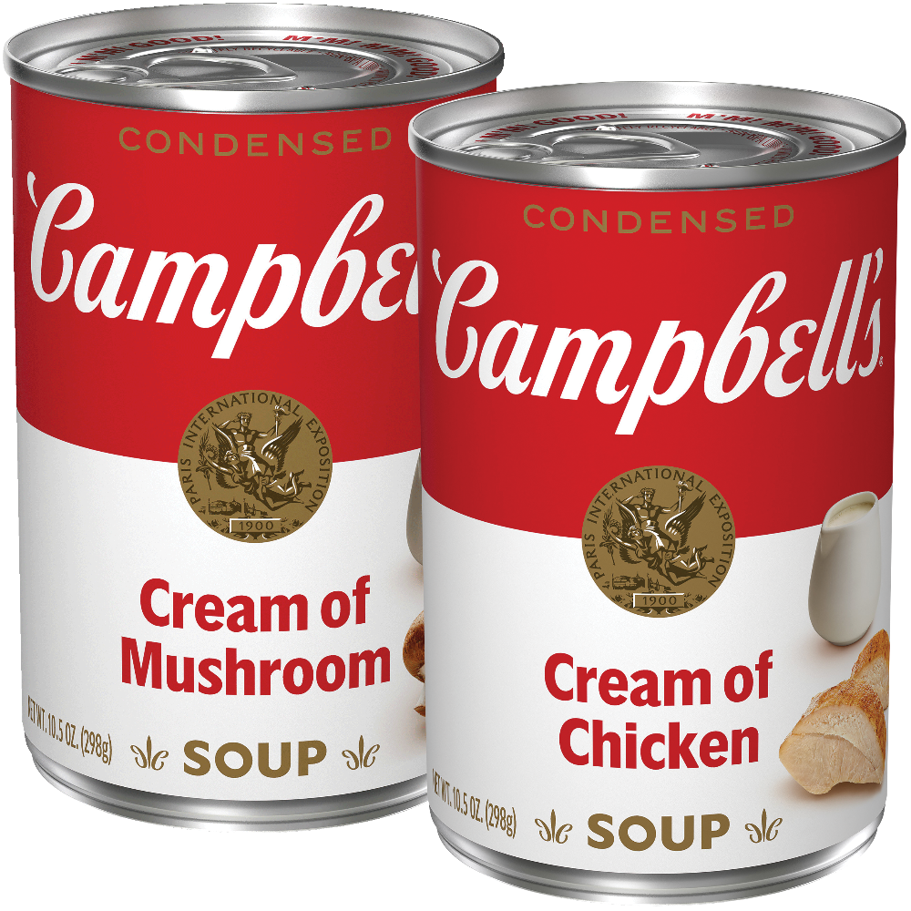 Campbell's Cream of Chicken or Mushroom Soup