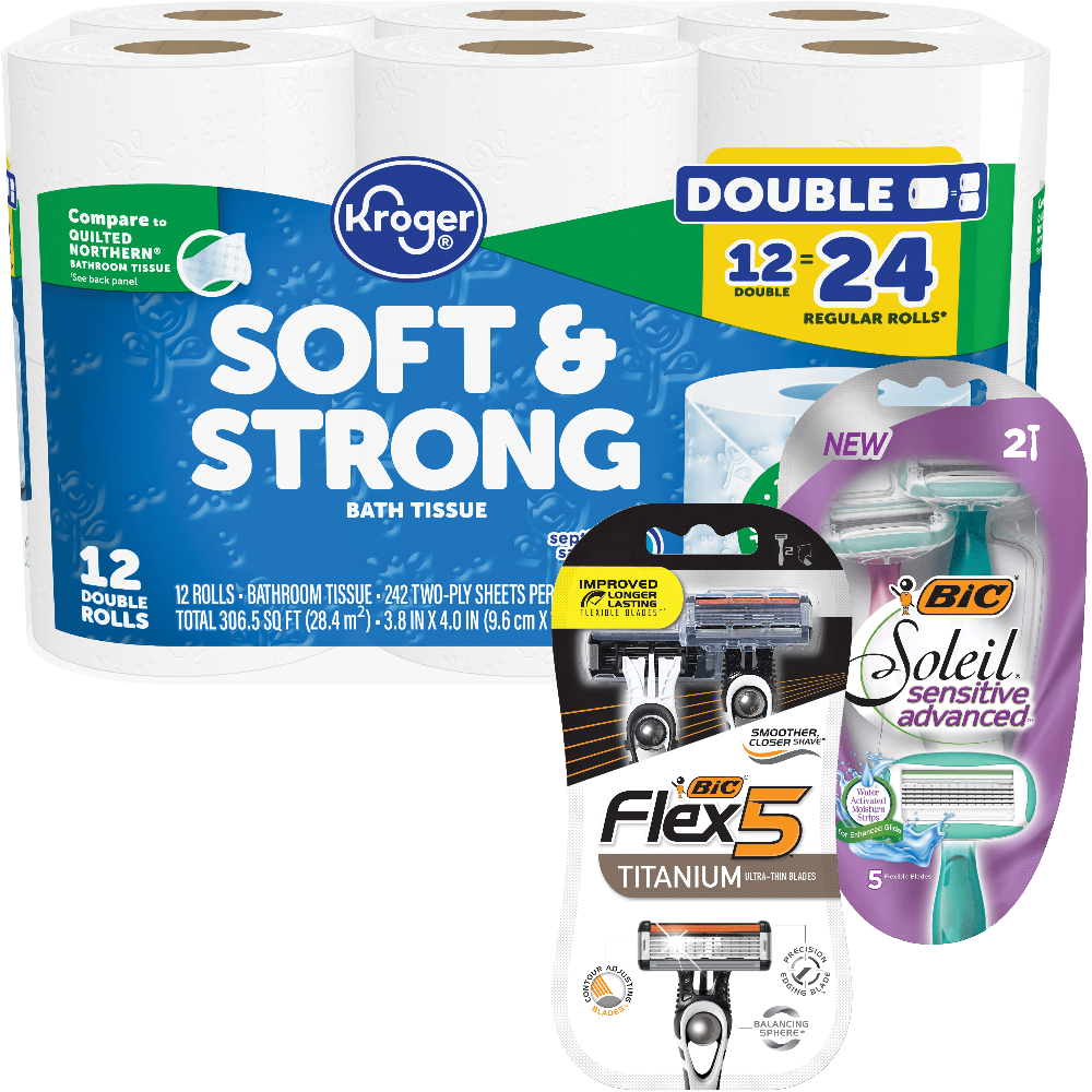 Kroger Soft & Strong Bath Tissue