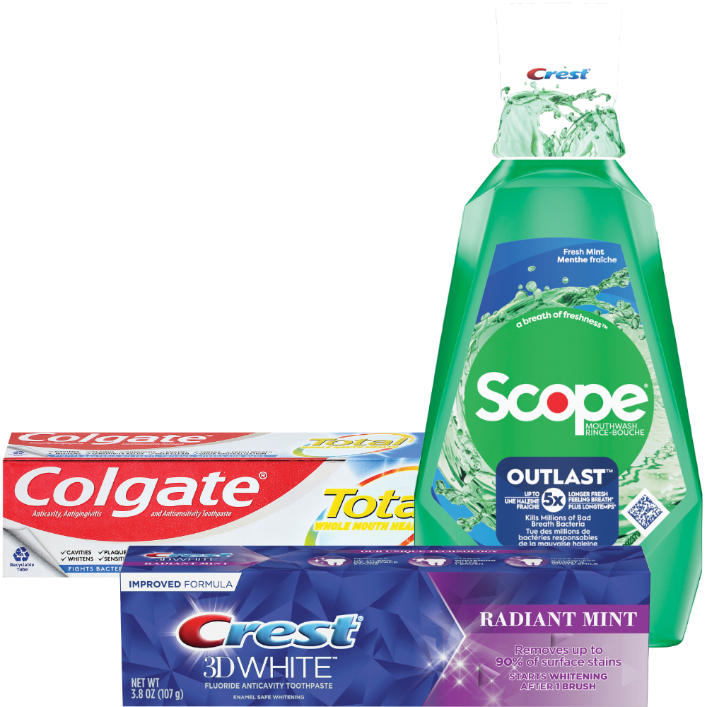Crest 3D White, Premium Plus or Pro-Health Toothpaste