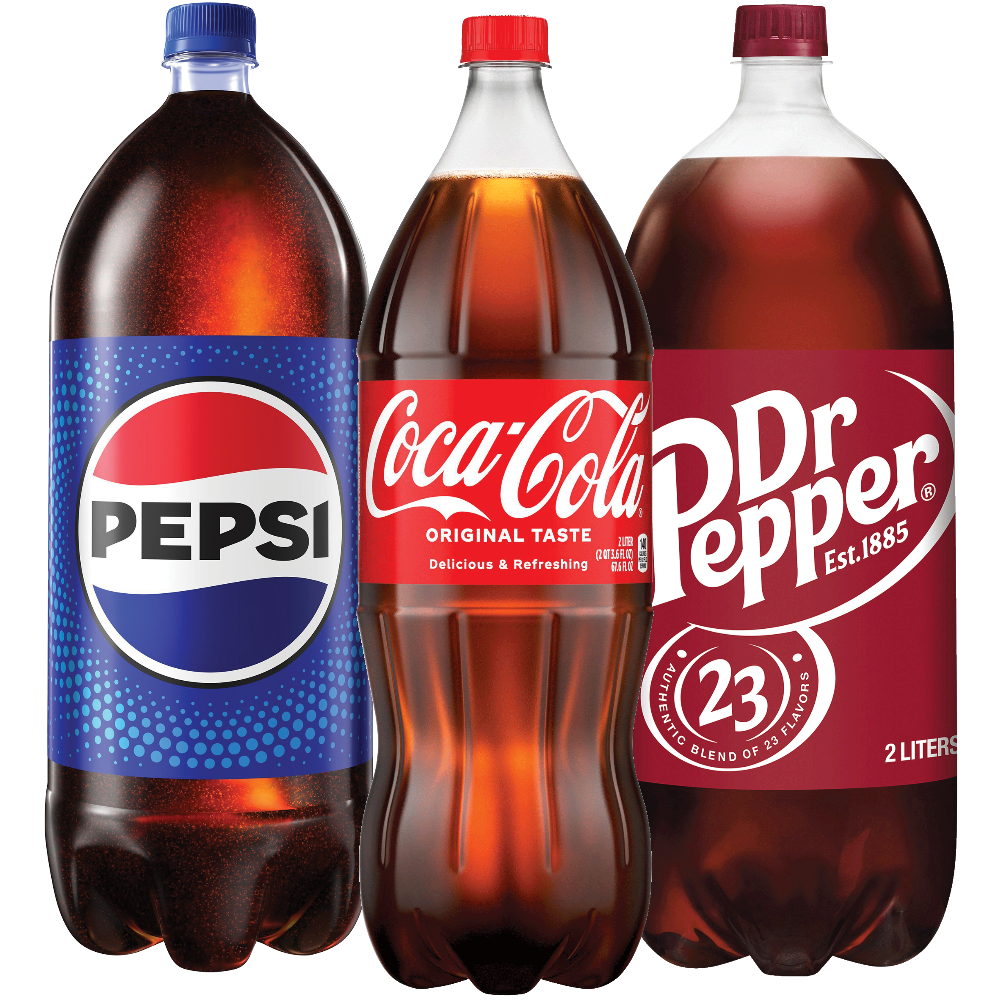 Coca-Cola, Dr Pepper or Pepsi