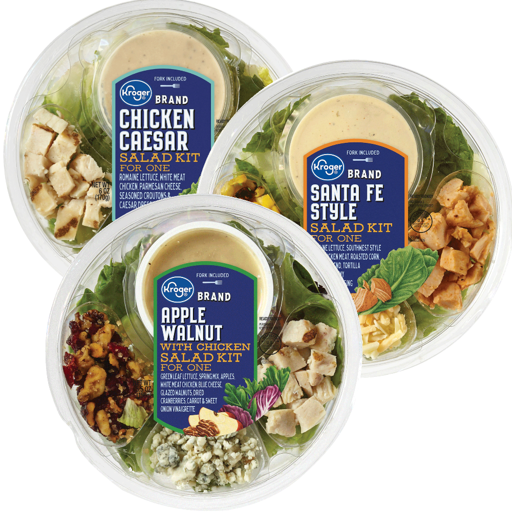 Kroger Single Serve Salad Bowl