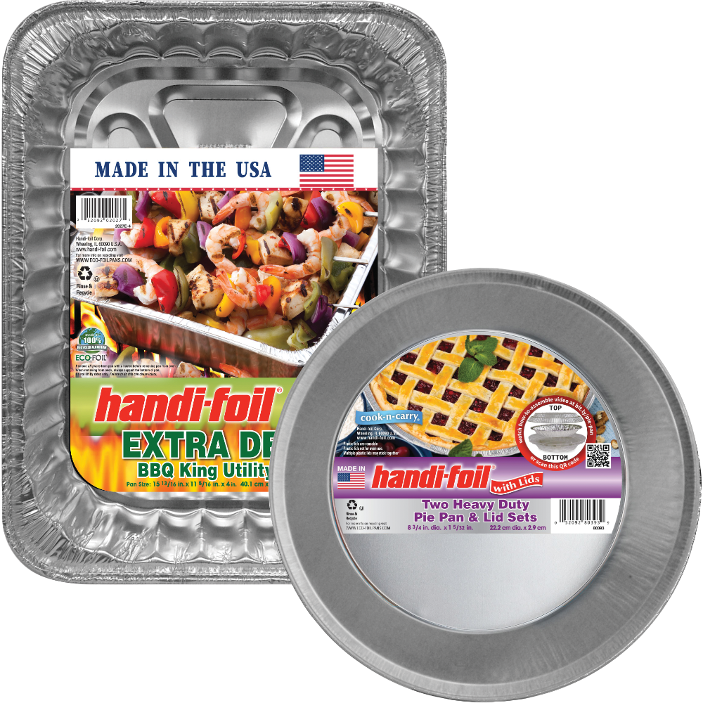 Handi-Foil Pans or Pans with Lids