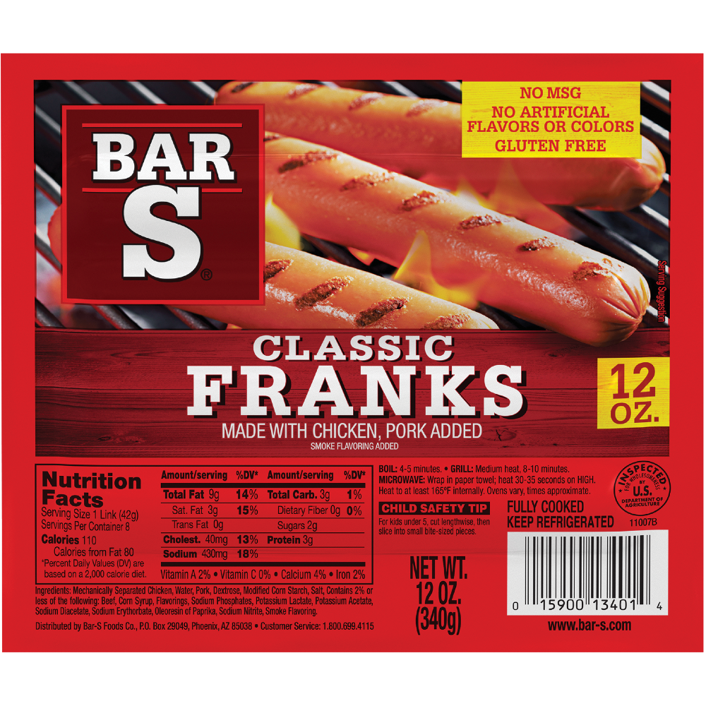 Bar-S Meat Franks