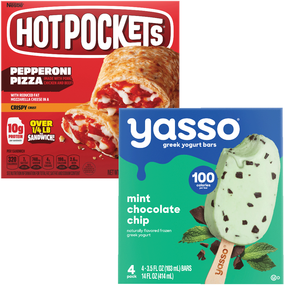 Yasso Frozen Greek Yogurt Bars or Sandwiches