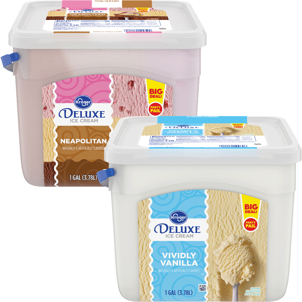 Kroger Deluxe Party Pail Ice Cream