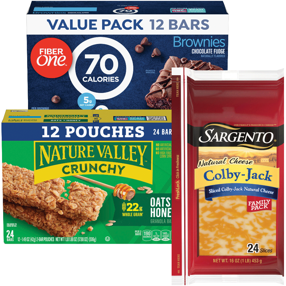 Nature Valley or Fiber One Bars