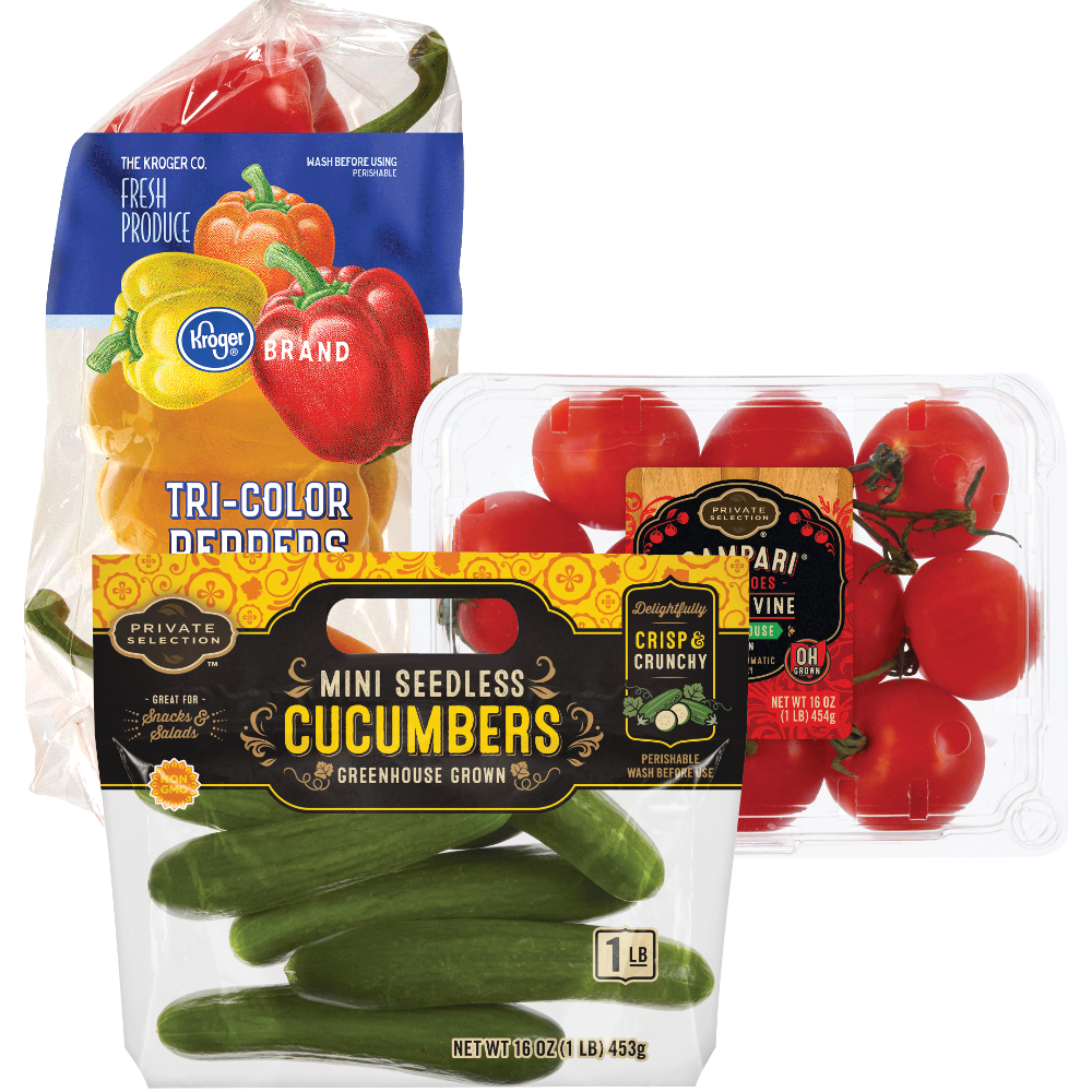 Kroger Tri-Color Peppers