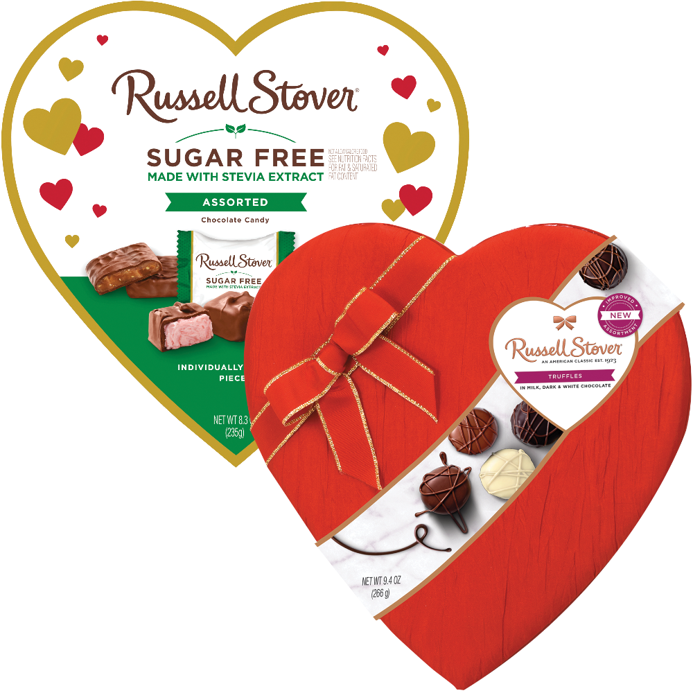 Russell Stover Valentine's Candy Heart Box