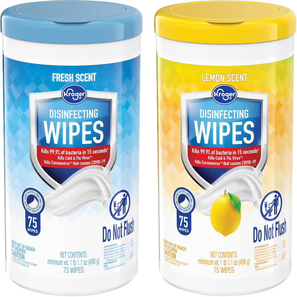 Kroger Disinfecting Wipes