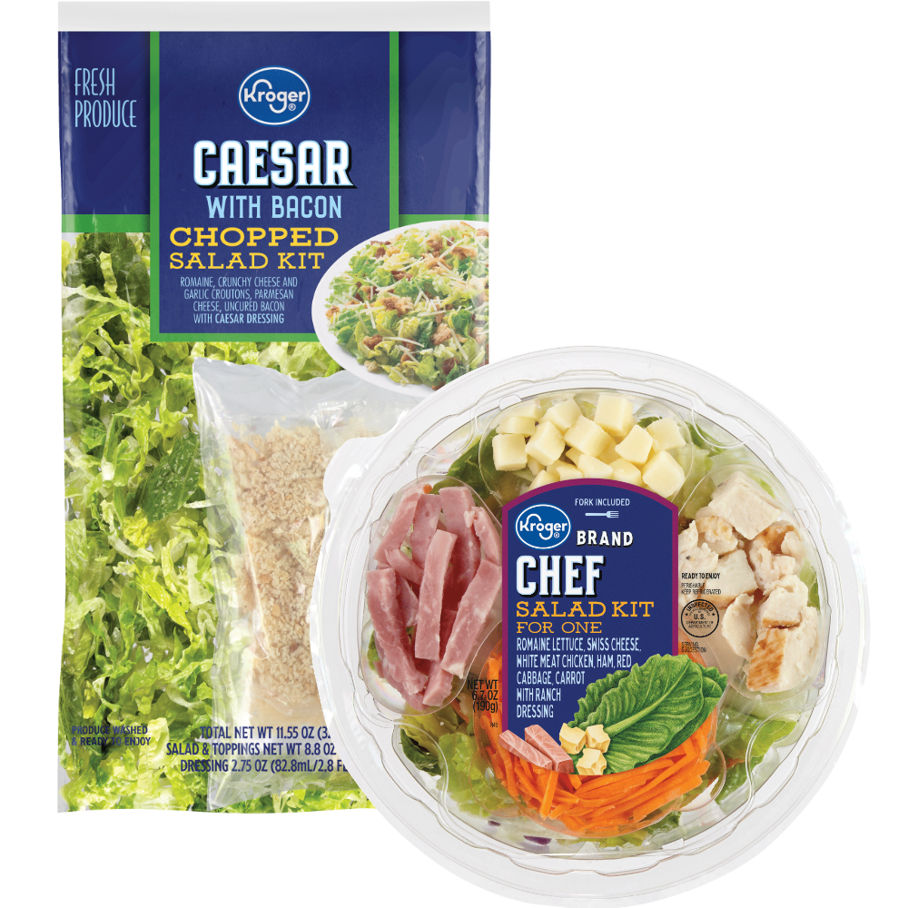 Kroger Salad Kits or Single Serve Salad Bowls