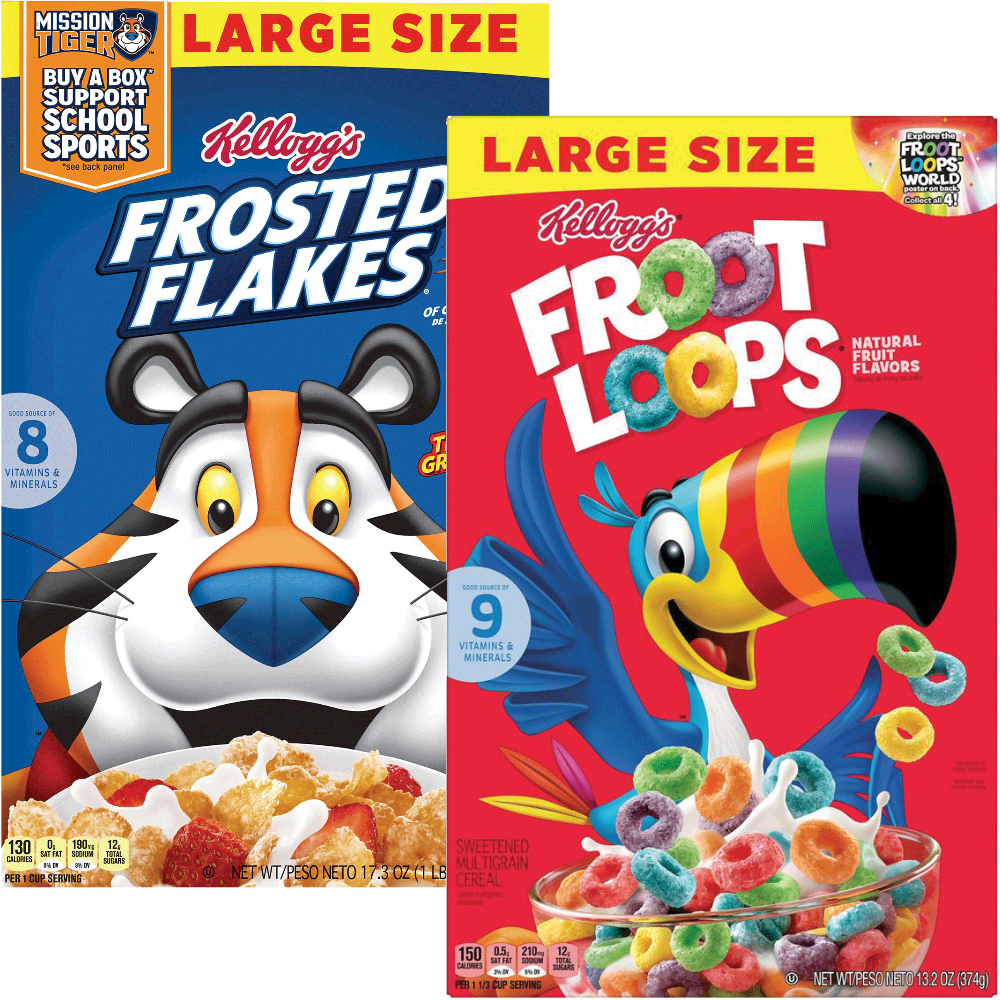 Kellogg's Large Size Cereal