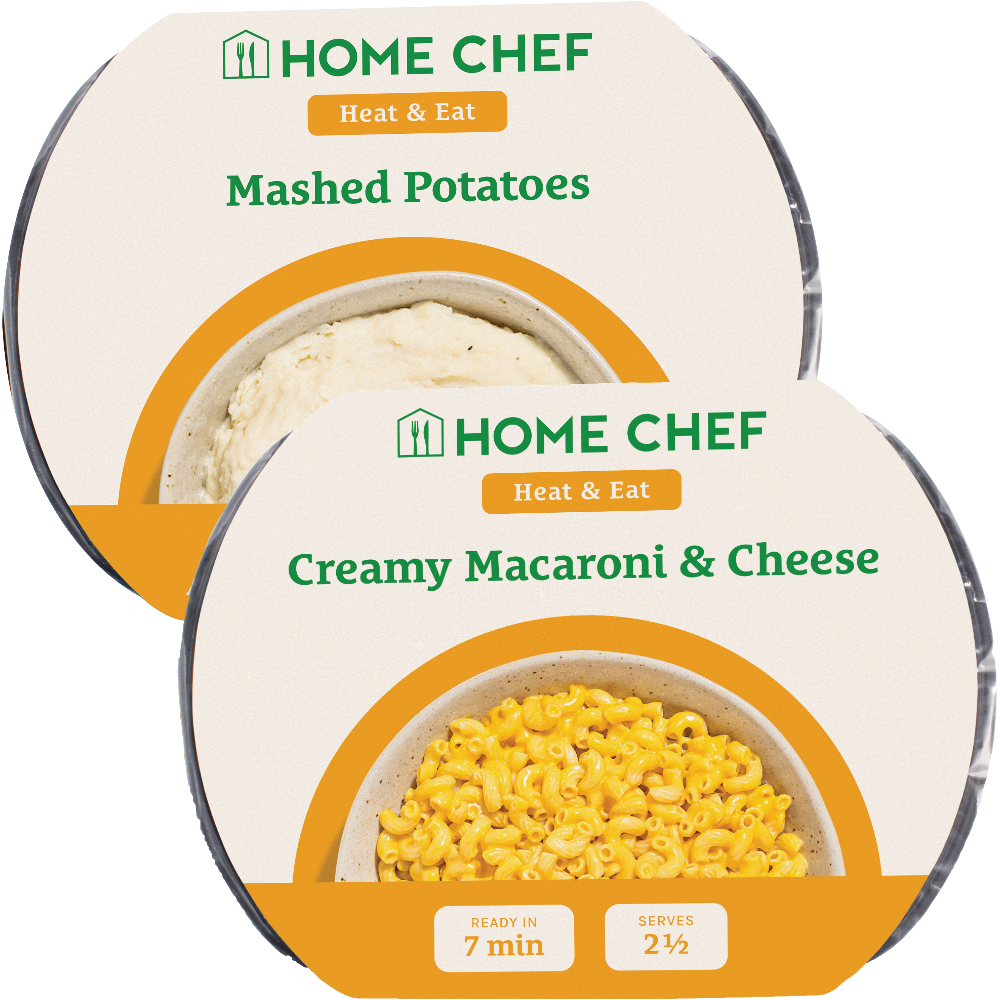 Home Chef Mashed Potatoes or Macaroni & Cheese