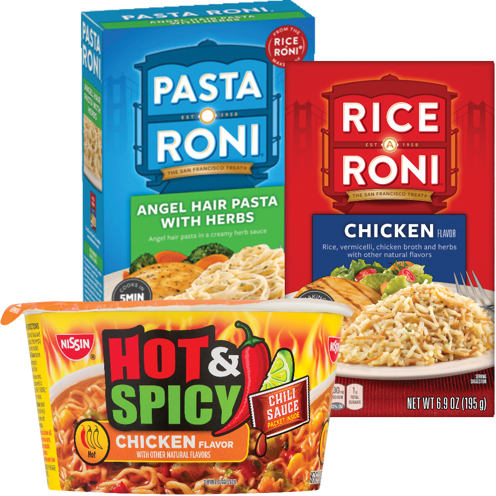 Rice-A-Roni or Pasta-Roni
