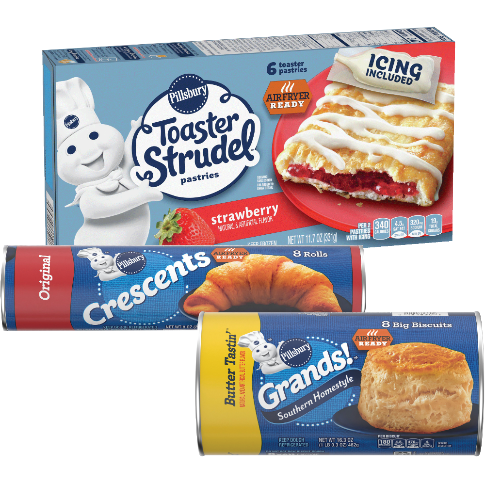 Pillsbury Grands Biscuits, Crescents or Cinnamon Rolls