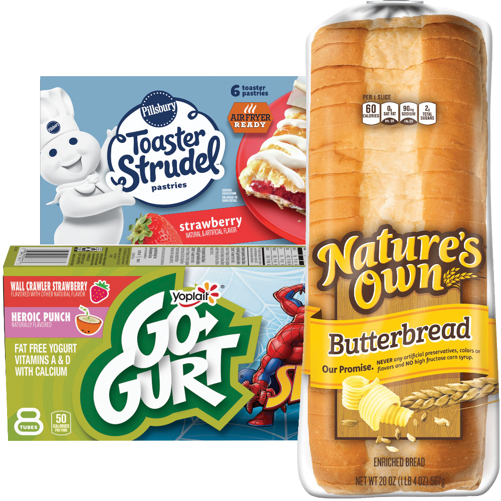 Nature's Own Butter or Whole Wheat Bread