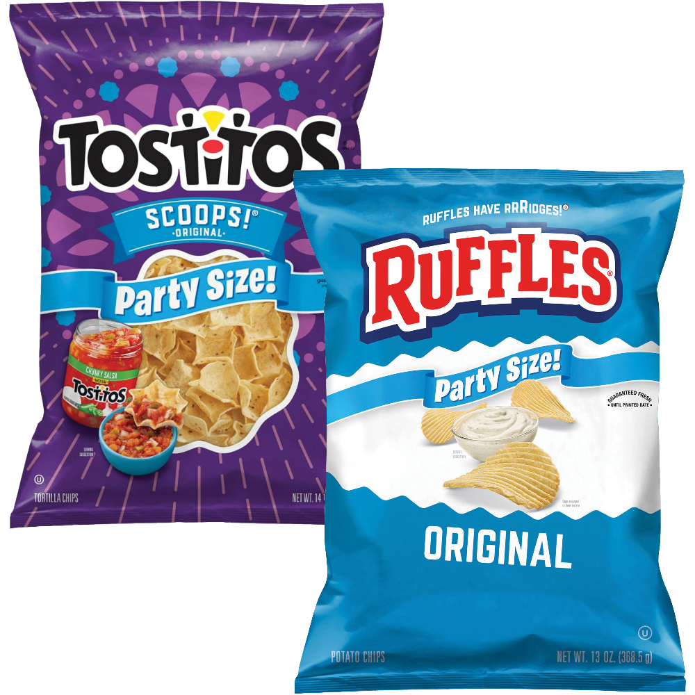 Ruffles Party Size Potato Chips