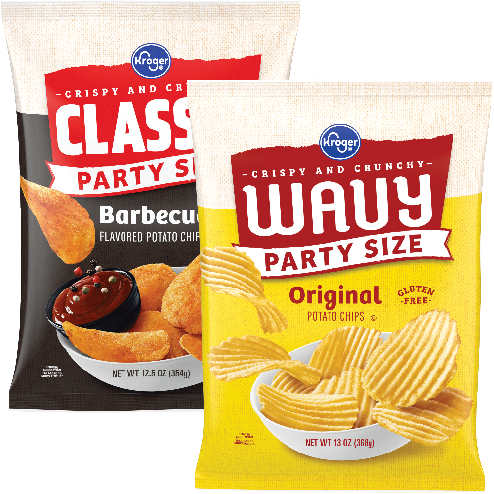 Kroger Party Size Potato Chips