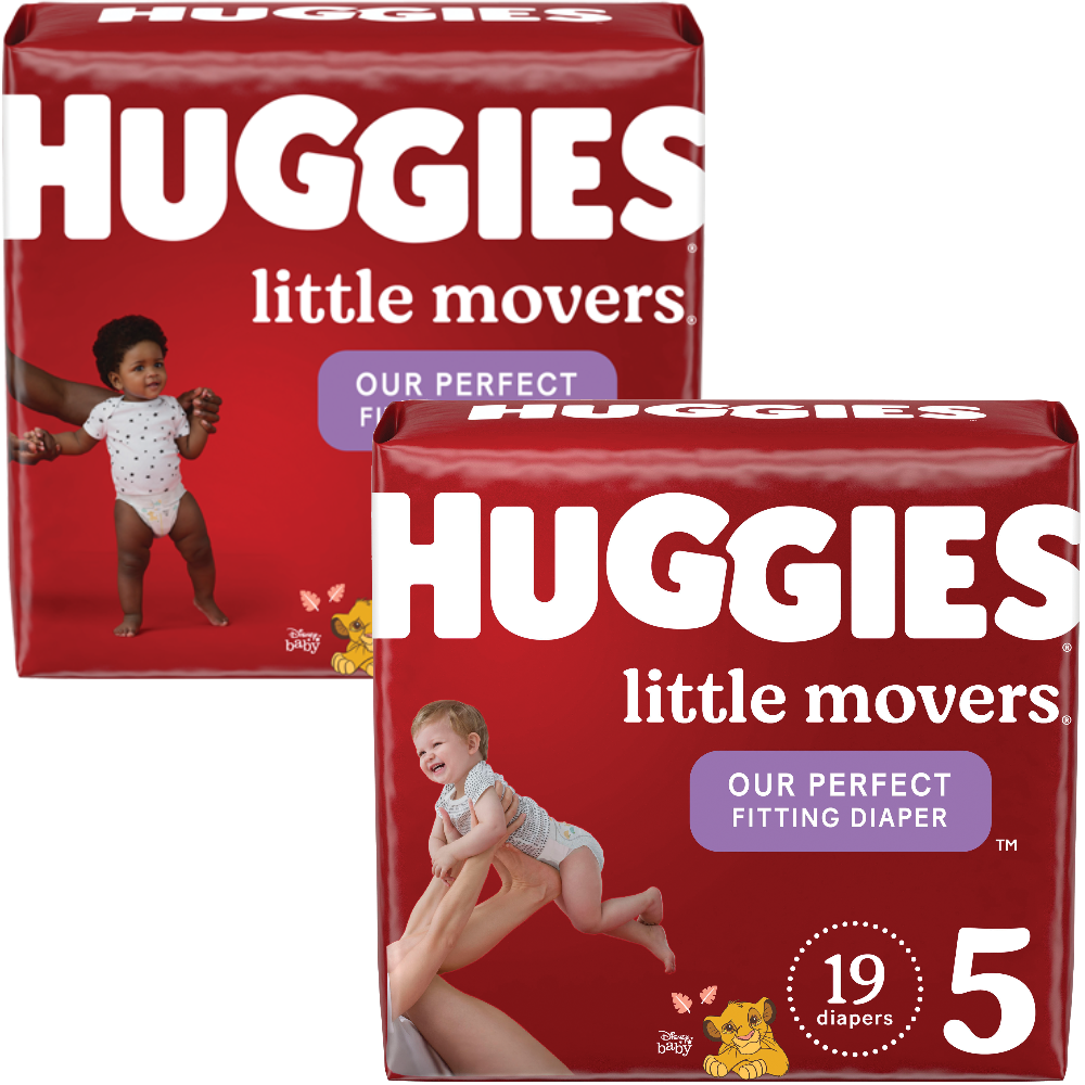 Huggies Little Movers or Little Snugglers Diapers