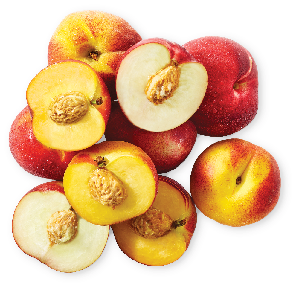 California Yellow or White Peaches or Nectarines