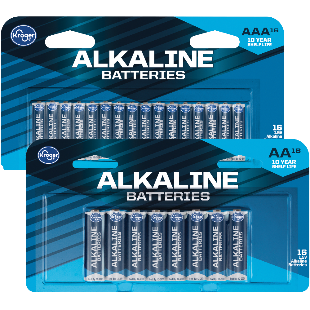 Kroger Alkaline Batteries