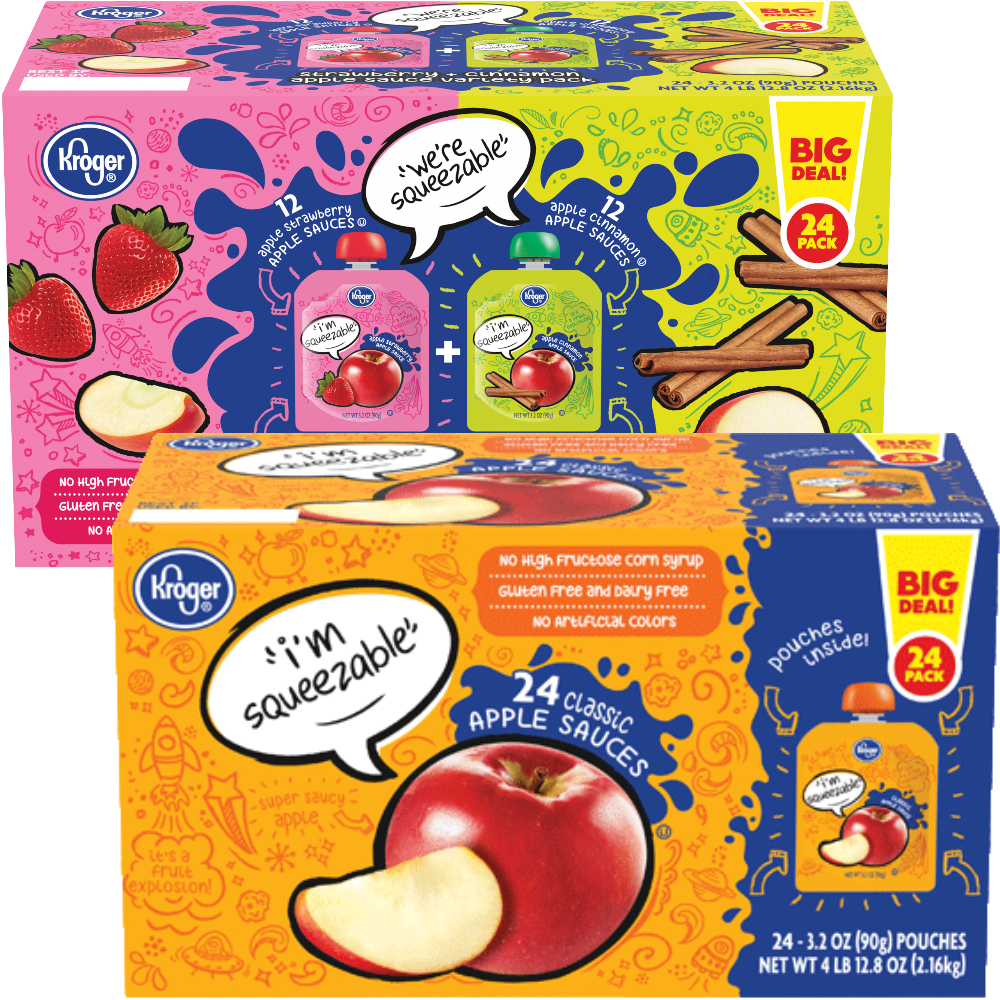 Kroger Applesauce Pouches