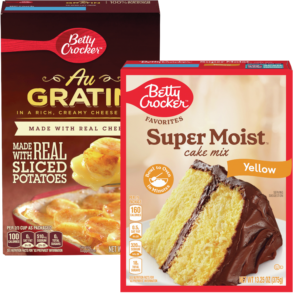Betty Crocker Cake or Brownie Mix