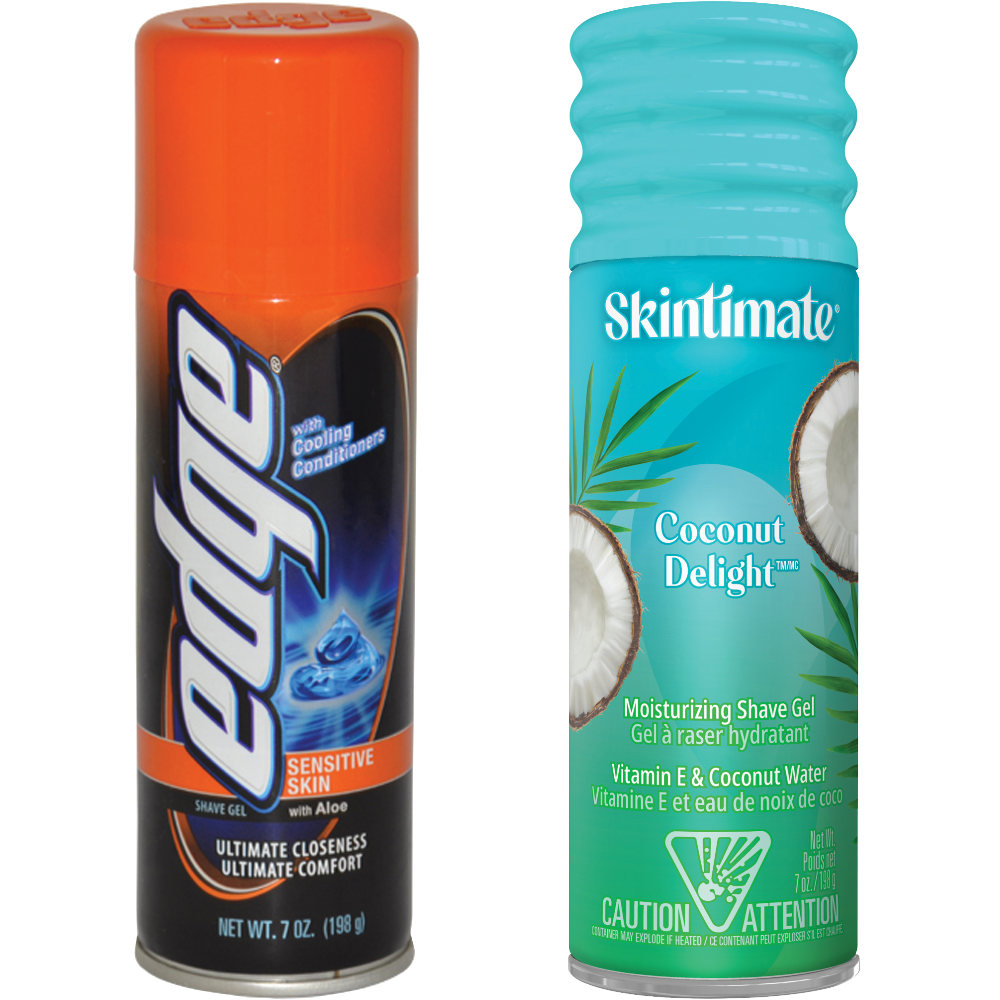 Edge or Skintimate Shave Gel