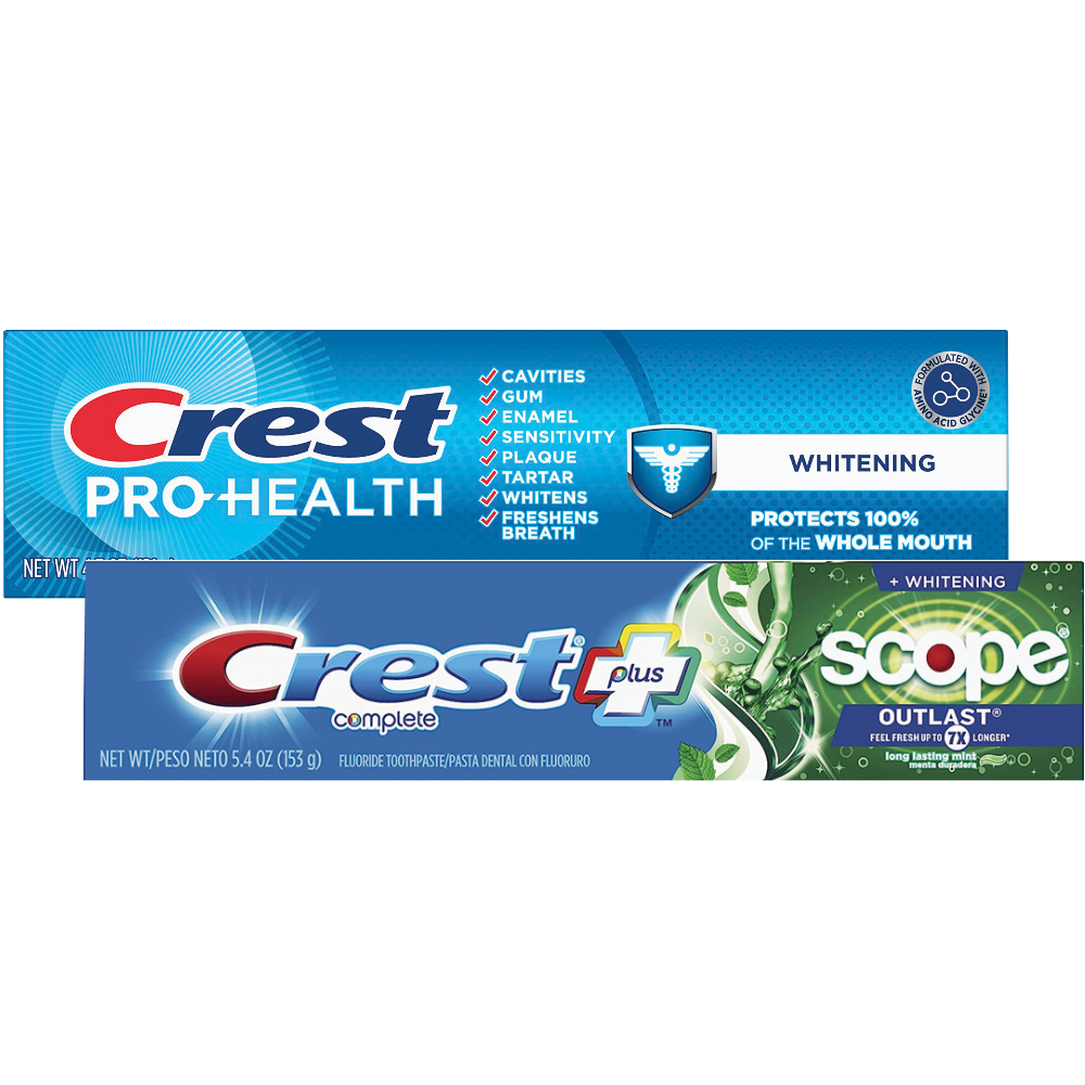 Crest Complete or Pro-Health Toothpaste