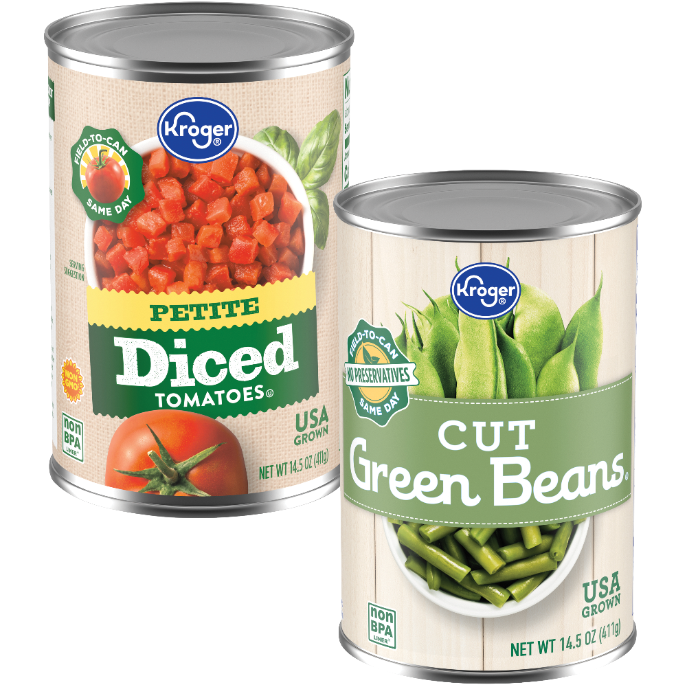 Kroger Canned Vegetables